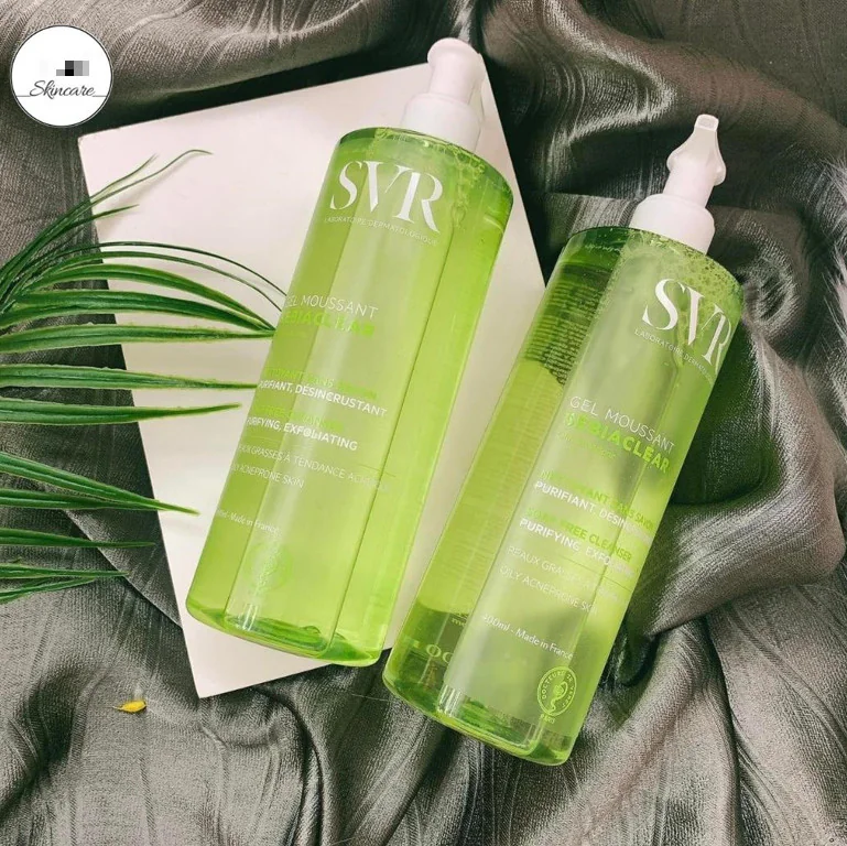 Gel Rửa Mặt SVR Xanh Cho Da Dầu Mụn 400ml