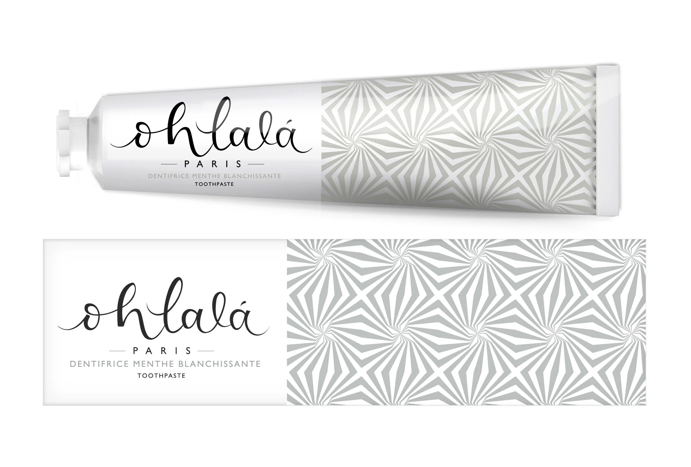 OHLALÁ WHITENING MINT NATURAL TOOTHPASTE