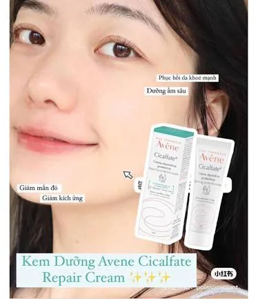 Kem Dưỡng Avène Làm Lành Da Nội Sinh và Ngăn Nhiễm Khuẩn Cicalfate+ Repairing Protective Cream 40ml