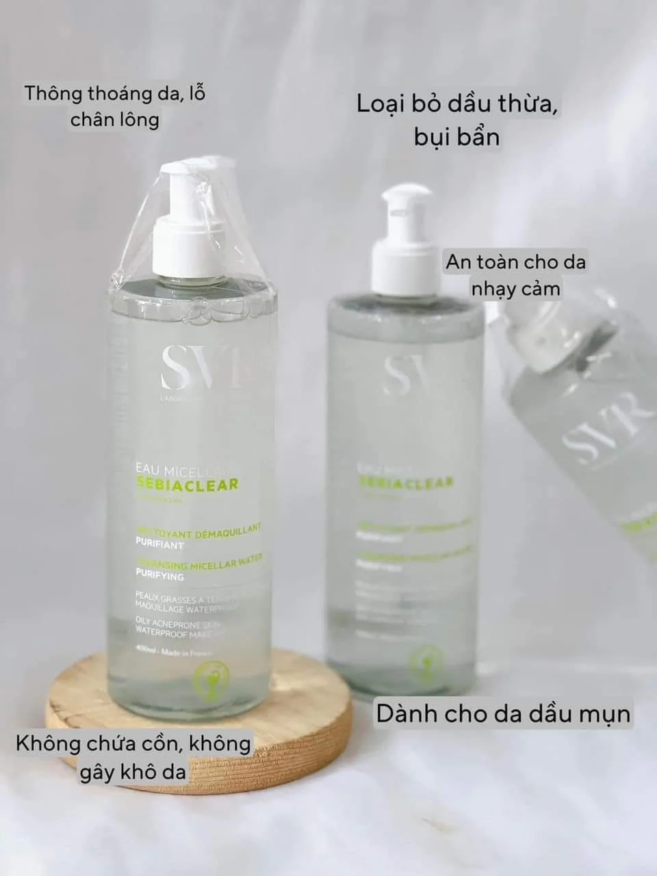 Nước Tẩy Trang SVR Sebiaclear Eau Micellaire 400ml