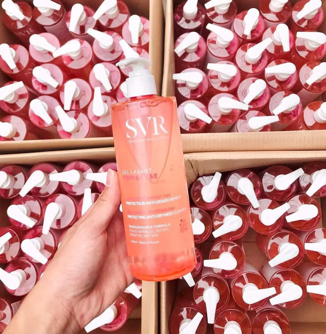 Gel Rửa Mặt SVR Hồng Cho Da Khô Và Nhạy Cảm 400ml