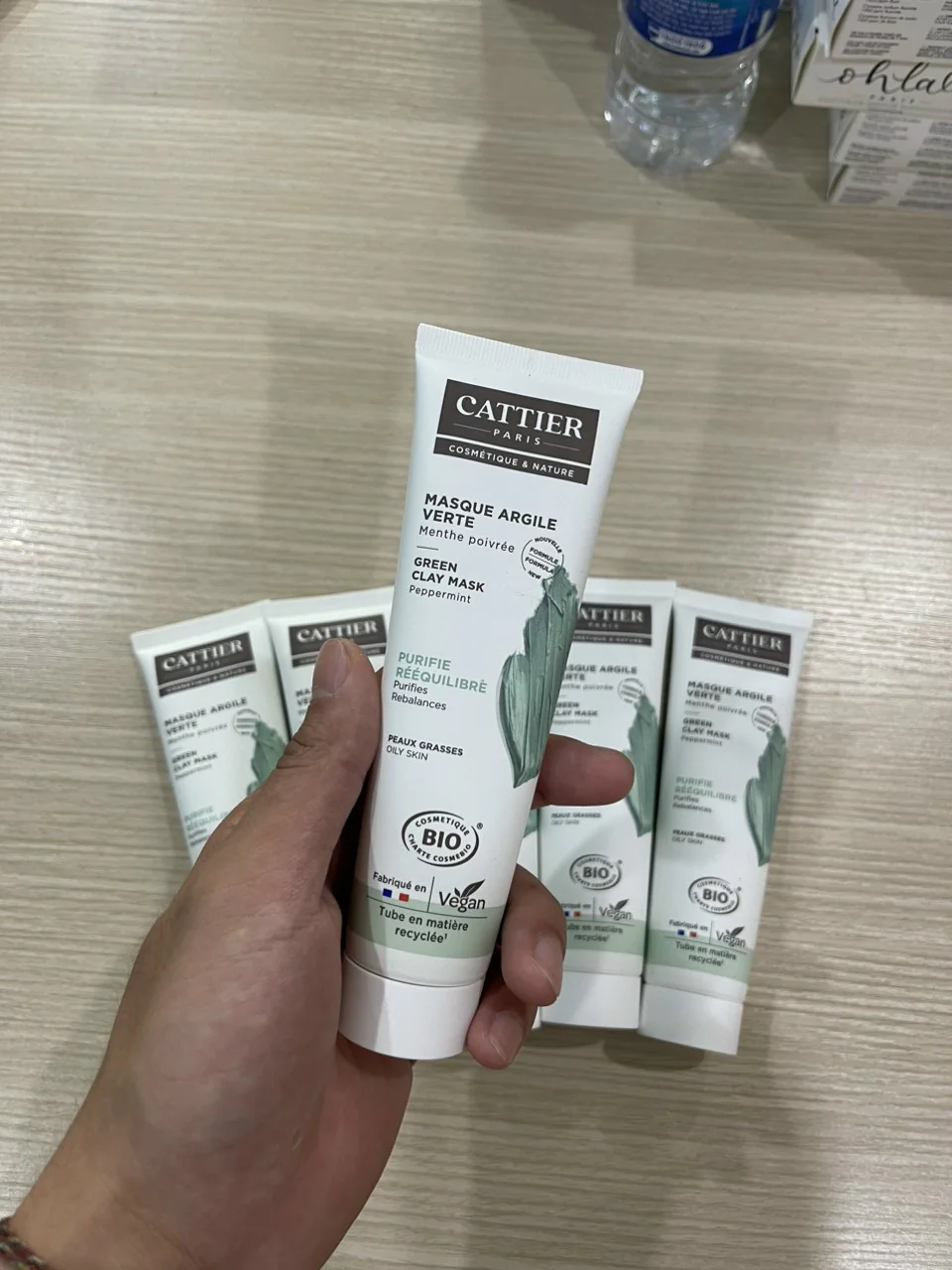 CATTIER MẶT NẠ ĐẤT SÉT CHO DA DẦU GREEN CLAY MASK 100ML