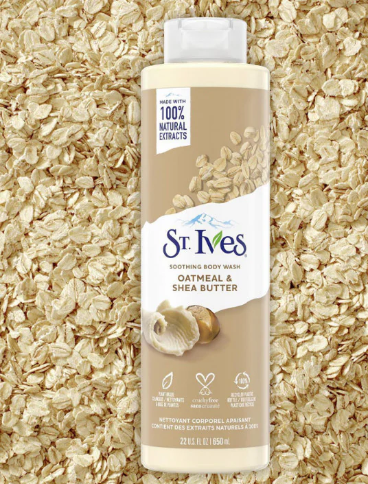 Sữa Tắm St.Ives Yến Mạch & Bơ Hạt Mỡ Dưỡng Ẩm Da 650ml