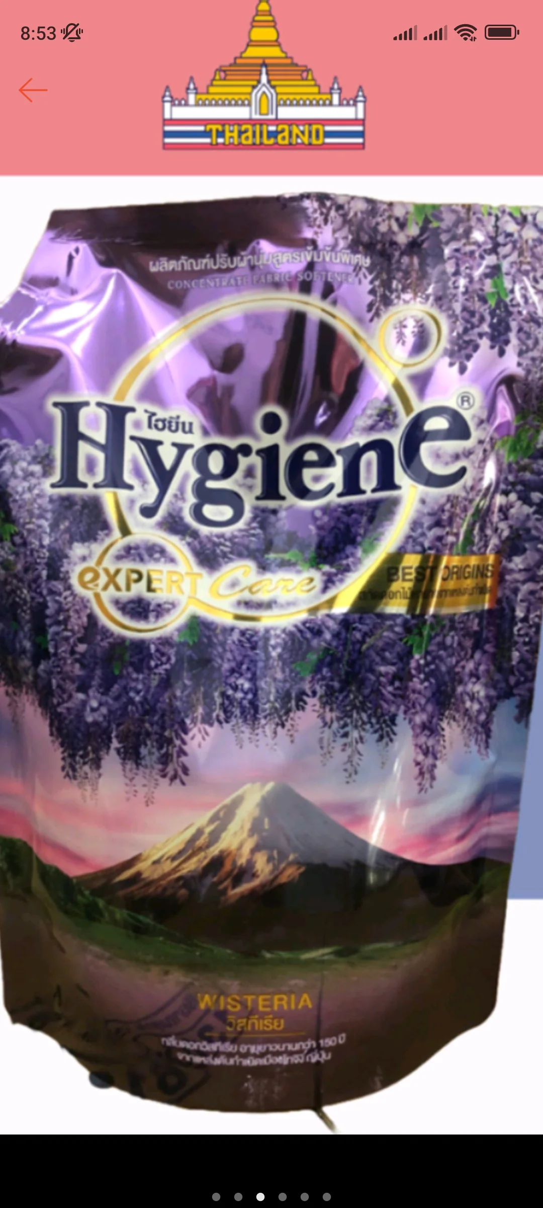 Nước Xả Vải Hygiene màu trắng/đen/tím 2000ml