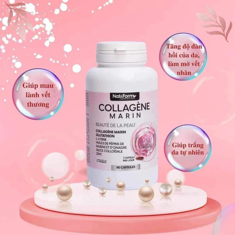 Collagen Marin Nat & Form 90 viên