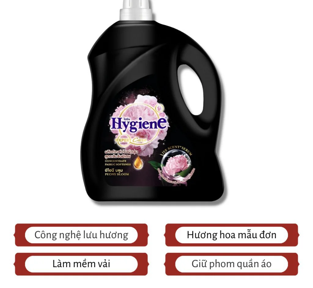 Nước Xả Vải Hygiene Màu Đen 3000ml