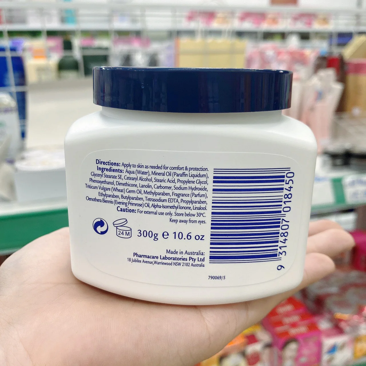 Kem dưỡng da mềm mịn RedWin Vitamin E Cream 300gr