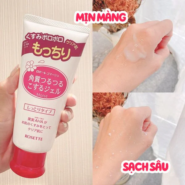 Tẩy Da Chết Da Thường Rosette Peeling Gel 