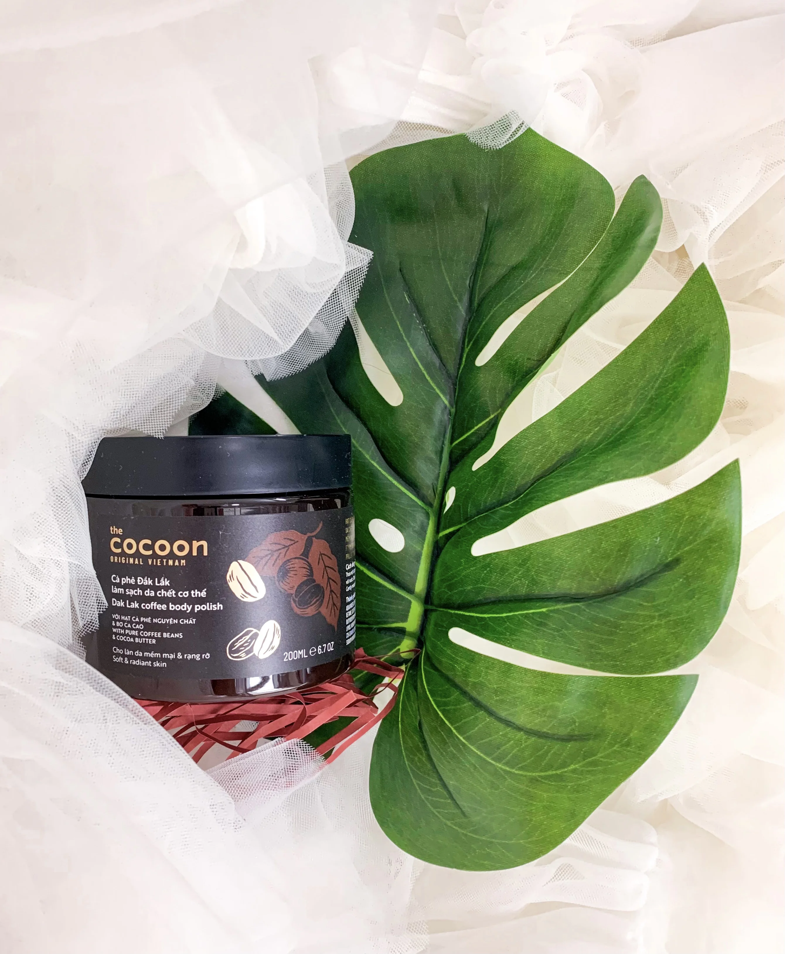 Cà phê Đắk Lắk làm sạch da chết cơ thể 200ml