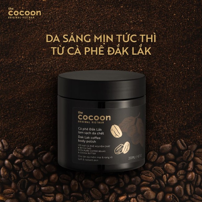 Cà phê Đắk Lắk làm sạch da chết cơ thể 200ml