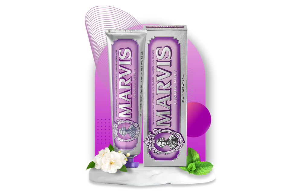 Kem Đánh Răng Marvis Classic Jasmin Mint Hương Hoa Nhài Kết Hợp Bạc Hà 85ml