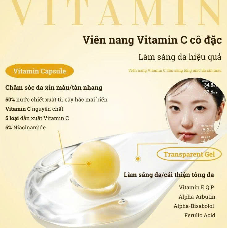 Kem dưỡng Medicube Deep Vita C Capsule Cream 55g