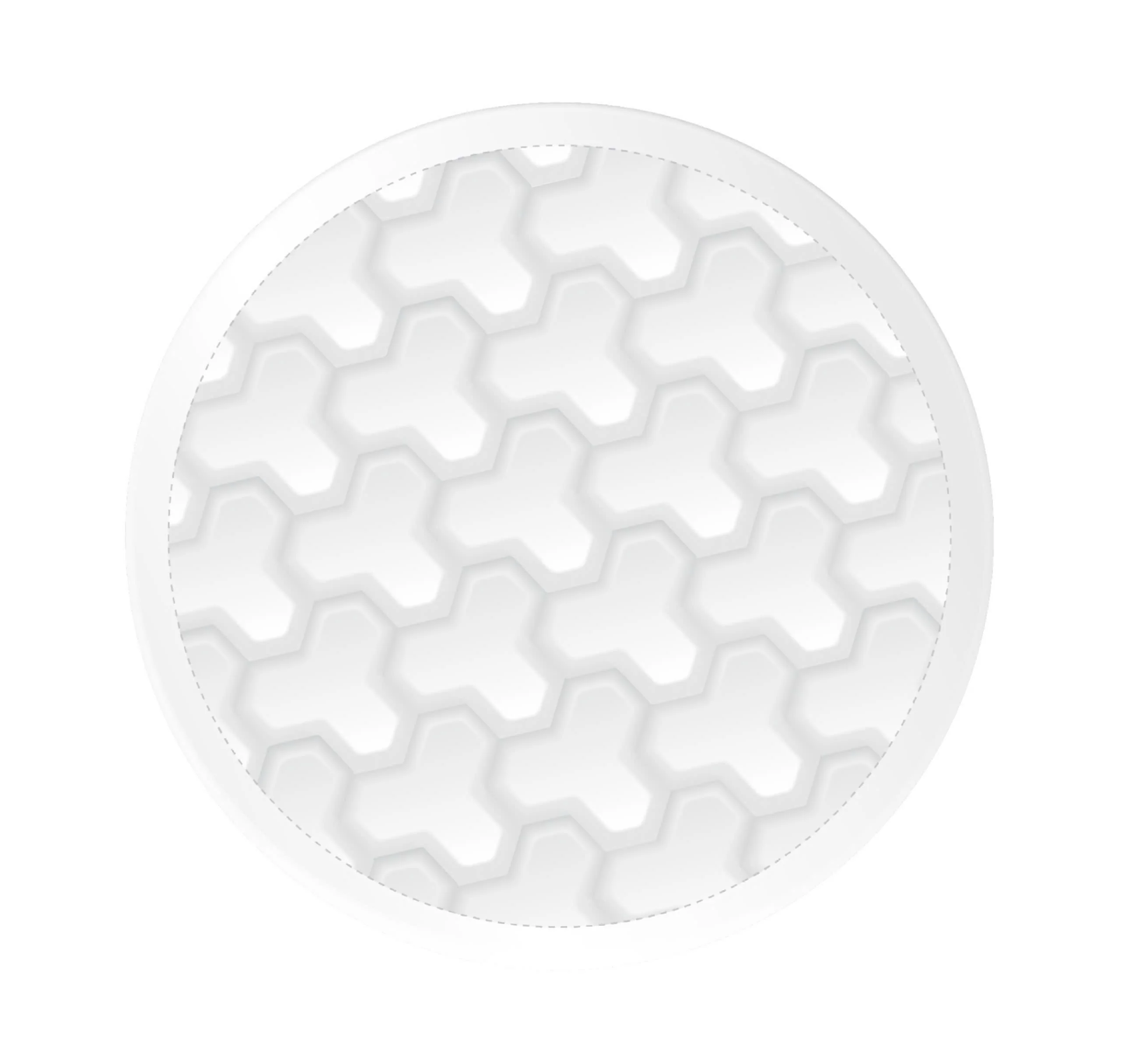 Combo 3 Túi Bông Tẩy Trang Calla Bạch Tuyết màu cam 3D