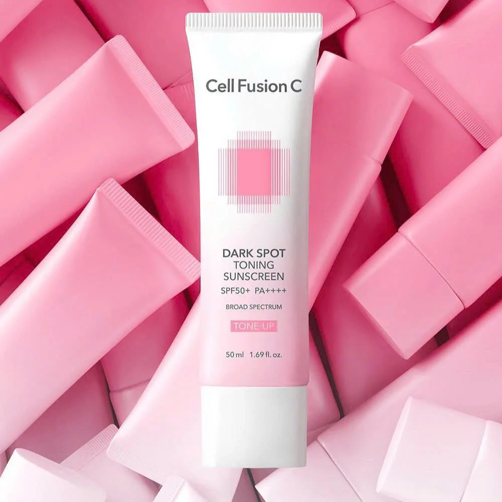 Kem Chống Nắng Cell Fusion C Nâng Tông Cấp Ẩm 50ml Aqua Tone Up 100 Sunscreen SPF 50+ PA++++